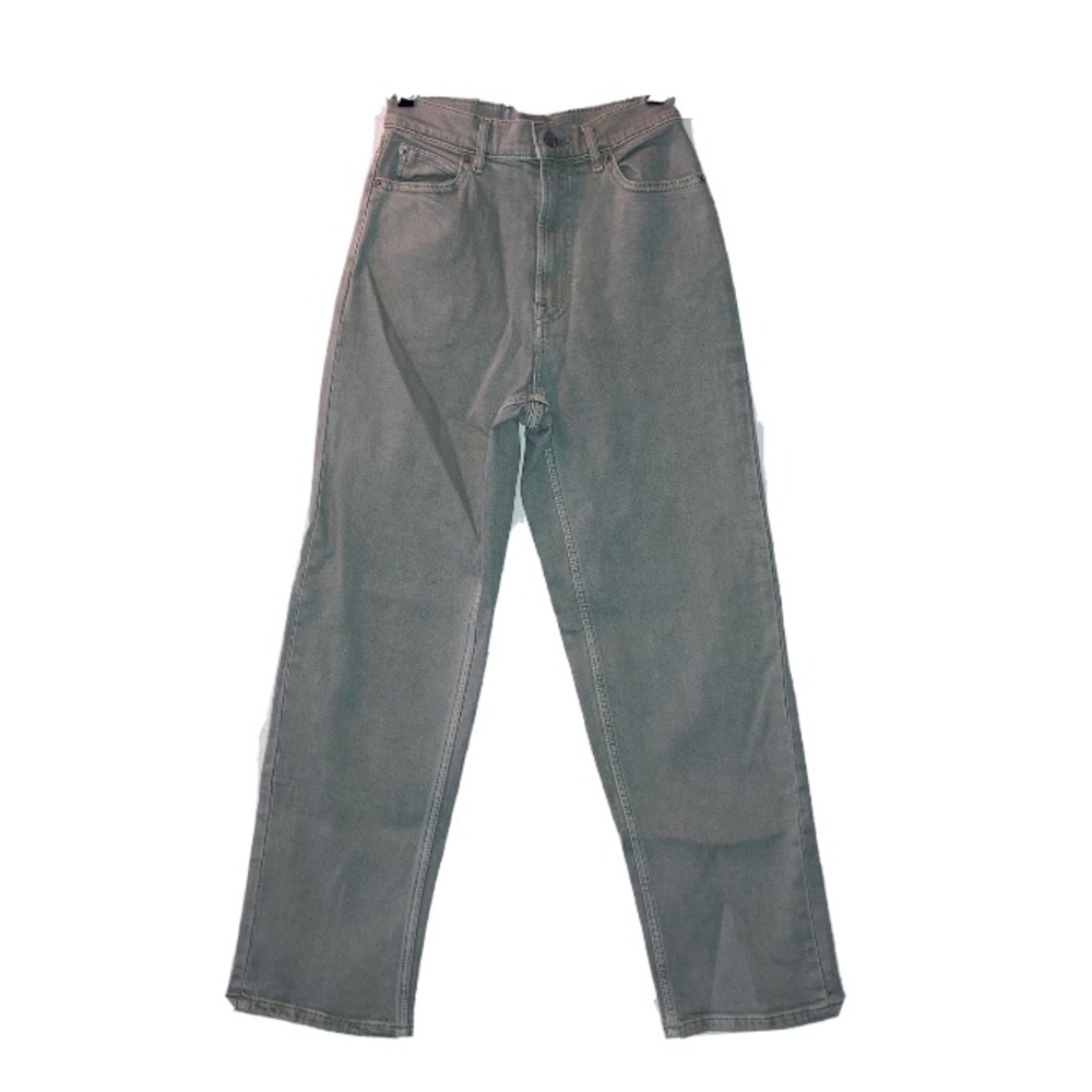 EVERLANE The Way High Jean high rise denim jeans light green size 24 NWOT